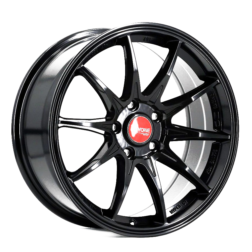Casting Passenger Car Black 16 inch Alloy Wheel Rim For Sale