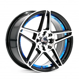 Factory Price 5 Spoke Alloy Wheels - Design 2021 Year Double Spokes Red Line 15×7.0J Alloy Rims – Rayone