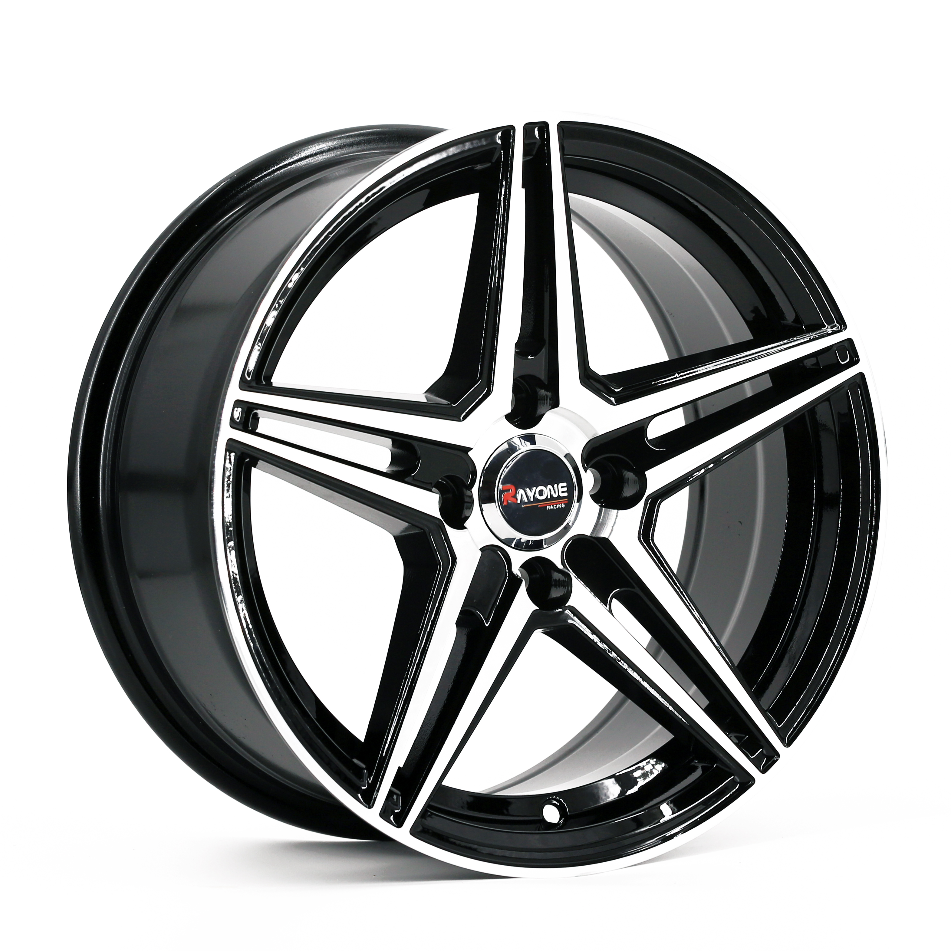 Classical Five Spoke Deisgn 15 Inch Car Alloy Wheels For Sport Car
