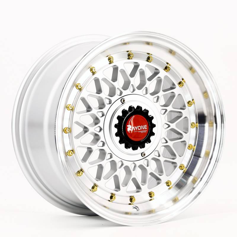 China Wheels Factory Mesh Design 15inch 5×114.3 Car Alloy Wheels For Passenger Car